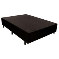 Cama Box Base Luckspuma versal tecido Preto 138x188x24 Cama Box Base Luckspuma versal tecido Preto 138x188x24