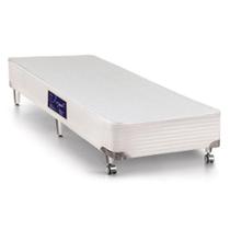 Cama Box Base Solteiro Gold Star Vitagel White (88x188x23) - Castor Cama Box Base Solteiro Gold Star Vitagel White (88x188x23) - Castor