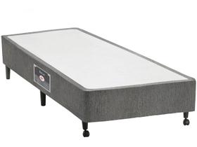 Cama Box Base Solteiro Lux Chenille Gray (88x188x23) - Castor Cama Box Base Solteiro Lux Chenille Gray (88x188x23) - Castor