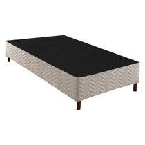 Cama Box Base Solteiro Paropas Sommier White 96x203x24 Cama Box Base Solteiro Paropas Sommier White 96x203x24