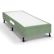 Cama Box Base Solteiro Poli Tecido Green (78x188x27) - Castor Cama Box Base Solteiro Poli Tecido Green (78x188x27) - Castor
