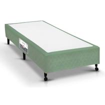 Cama Box Base Solteiro Poli Tecido Green (88x188x23) - Castor Cama Box Base Solteiro Poli Tecido Green (88x188x23) - Castor