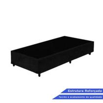 Cama Box Base Solteiro Suede(0.88X1.88)