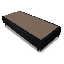 Cama Box Base Solteiro Universal Tecido Black (88x188x25) - Probel