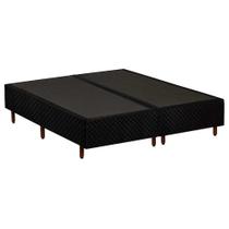 Cama Box Base Universal Black Diamond 025 Queen 158x198