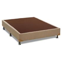 Cama Box Base Universal Casal Americana Suede Clean (138x188x23) - Ortobom