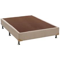 Cama Box Base Universal Casal Suede Clean (138x188x30) - Ortobom Cama Box Base Universal Casal Suede Clean (138x188x30) - Ortobom
