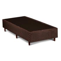 Cama Box Base Universal CRC Brown Fantasy 025 Solteiro-88x188x20 Cama Box Base Universal CRC Brown Fantasy 025 Solteiro-88x188x20