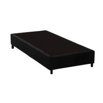 Cama Box Base Universal CRC Camurça Black Solteiro 78x188