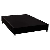 Cama Box Base Universal CRC Linhão Black Casal 128x188 Cama Box Base Universal CRC Linhão Black Casal 128x188