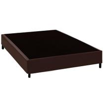 Cama Box Base Universal CRC material sintético Brown 138x188x20