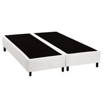 Cama Box Base Universal CRC material sintético White Queen 158x198