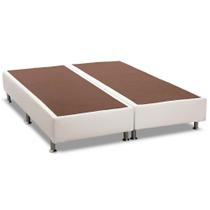 Cama Box Base Universal Queen Courano White (158x198x30) - Ortobom