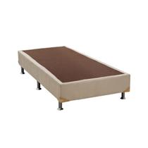Cama Box Base Universal Solteiro Suede Clean (78x188x20) - Ortobom Cama Box Base Universal Solteiro Suede Clean (78x188x20) - Ortobom