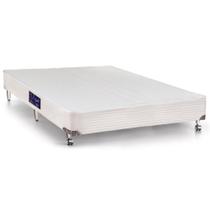 Cama Box Base Viúva Gold Star Vitagel White (128x188x23) - Castor