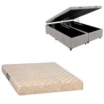 Cama Box Baú Bipartida Blindada com Colchão de Espuma Toulon D33
