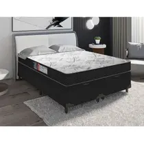 Cama Box Baú Bipartido Casal + Colchão Portobel Egito Ortopédico D28 59x138x188 Cama Box Baú Bipartido Casal + Colchão Portobel Egito Ortopédico D28 59x138x188