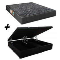 Cama Box Baú Bipartido Casal + Colchão Portobel Verona D28 54x138x188 Cama Box Baú Bipartido Casal + Colchão Portobel Verona D28 54x138x188