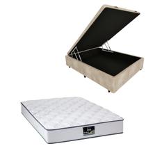 Cama Box Baú Blindada com Colchão Doss Molas Ensacadas 30cm Casal