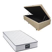 Cama Box Baú Blindada com Colchão Doss Molas Ensacadas 30cm Solteiro