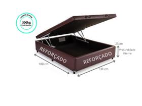 Cama Box Baú Casal 138x188