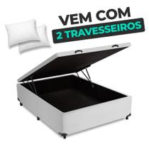 Cama Box Baú Casal 138x188cm Várias Cores - Nova Box