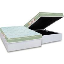 Cama Box Baú Casal: Colchão Espuma D33 Castor Sleep Max Euro Pillow + Base CRC Courano White(138x188) Cama Box Baú Casal: Colchão Espuma D33 Castor Sleep Max Euro Pillow + Base CRC Courano White(138x188)