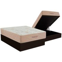 Cama Box Baú Casal + Colchão Molas Inovaflex Supreme Cama Box Baú Casal + Colchão Molas Inovaflex Supreme