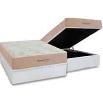 Cama Box Baú Casal + Colchão Molas Inovaflex Supreme Cama Box Baú Casal + Colchão Molas Inovaflex Supreme