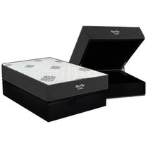 Cama Box Baú Casal + Colchão Ortopédico Inovaflex Star Cama Box Baú Casal + Colchão Ortopédico Inovaflex Star