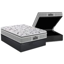 Cama Box Baú Casal: Colchão Ortopédico Probel D45 / EP Guarda Costas PróExtreme Plus Pillow Top + Base CRC Suede Gray(138x188) Cama Box Baú Casal: Colchão Ortopédico Probel D45 / EP Guarda Costas PróExtreme Plus Pillow Top + Base CRC Suede Gray(138x188)