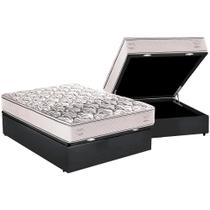Cama Box Baú Casal com Colchão Herval Ergoplus C1604 138x188x68cm MS