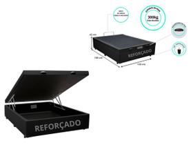 Cama Box Baú Casal Padrão Viúva 128x188