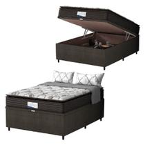 Cama Box Baú Casal Probel Molas Ensacadas Granville Cama Box Baú Casal Probel Molas Ensacadas Granville