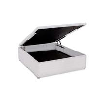Cama Box Baú Casal Universal Courano White (138x188x35) - Ortobom Cama Box Baú Casal Universal Courano White (138x188x35) - Ortobom
