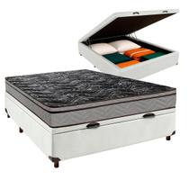Cama Box Bau + Colchão Casal D28 Paropas