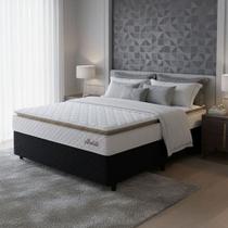 Cama Box Baú Colchão Casal Molas Ensacadas Absoluto Pillow Top (138x188x64) - Hellen Cama Box Baú Colchão Casal Molas Ensacadas Absoluto Pillow Top (138x188x64) - Hellen