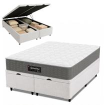 Cama Box Baú Colchão King Molas Ensacadas Splendido 193x203x65cm Munhoz