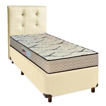 Cama Box Bau + Colchão Solteiro Maxsono Paropas + Cabeceira Cama Box Bau + Colchão Solteiro Maxsono Paropas + Cabeceira
