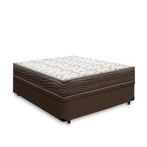 Cama Box Baú com Colchão de Espuma D45 Ortobom Iso 150 Casal 138 cm Cama Box Baú com Colchão de Espuma D45 Ortobom Iso 150 Casal 138 cm
