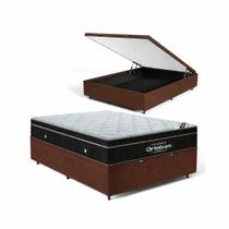 Cama Box Baú E Colchão Elegant Molas Ensacadas Ortobom Casal 138cm Cama Box Baú E Colchão Elegant Molas Ensacadas Ortobom Casal 138cm