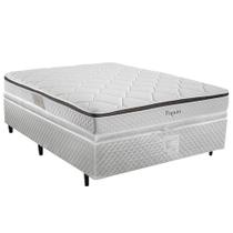 Cama Box Baú Herval Pequim Casal, Molas Ensacadas, 68 x 138 x 188 cm Cama Box Baú Herval Pequim Casal, Molas Ensacadas, 68 x 138 x 188 cm