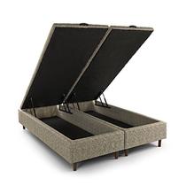 Cama Box Baú Kappesberg 158x198 Queen Bege Cama Box Baú Kappesberg 158x198 Queen Bege