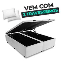 Cama Box Baú King Base 193x203x52cm Varias Cores - Nova Box