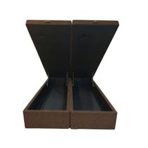 Cama Box Baú King Bipartido 96 Diversas Cores 193x203x42 Linhão