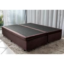 Cama Box Baú King Size Bipartido Premium 186x198x40cm