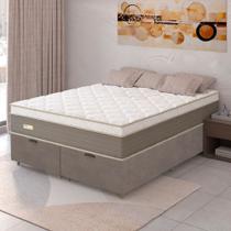 Cama Box Baú Queen 158cm Ferrara JSW Umaflex