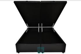 Cama box bau queen 158x198 preto Cama box bau queen 158x198 preto