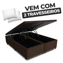 Cama Box Baú Queen Base 158x198cm Varias Cores FL - Nova Box