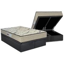 Cama Box Baú Queen: Colchão Anatômico Paropas D33 AG65 Max Sono + Base CRC Suede Gray (158x198) Cama Box Baú Queen: Colchão Anatômico Paropas D33 AG65 Max Sono + Base CRC Suede Gray (158x198)